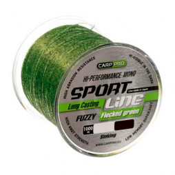 Волосiнь Carp Pro Sport Line Flecked Green 1000m 0,235mm 4.1kg