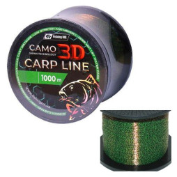 Волосінь Fishing ROI 3D Camo Green 1000m 0,28mm 8,3кг