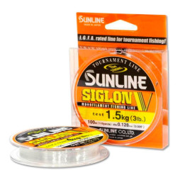 Волосінь Sunline Siglon V 100м #1.0/0.165mm 3kg