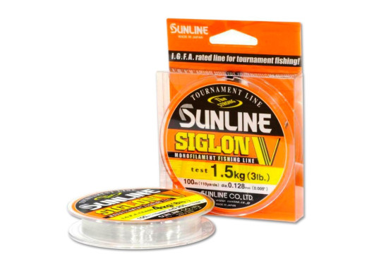 Волосінь Sunline Siglon V 100м #1.0/0.165mm 3kg