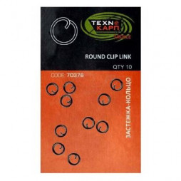 Застежка-кольцо Texnokarp"Round Clip link" уп.10 шт