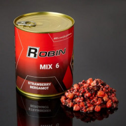 Зерновий мікс ROBIN MIX-6 Цільнозерновий Полуця-Бергамот 900 ml ж/б