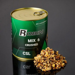 Зерновий мікс ROBIN MIX-6 CSL подріблений 900 ml ж/б