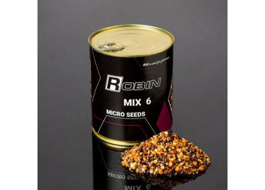 Зерновий мікс ROBIN MIX-6 Micro Seeds 900 ml ж/б