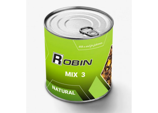 Зерновой микс ROBIN MIX-3 Natural 900 ml ж/б