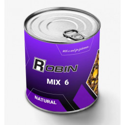 Зерновий мікс ROBIN MIX-6 Natural 900 ml ж/б